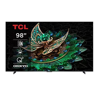 【活動優惠】TCL 98吋 98C765 QD-Mini LED 量子智能連網液晶顯示器 C765 Google TV 多重護眼功能 含基本安裝+舊機回收