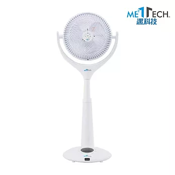 Meetech《雙風球》360° + 360° 雙面淨化循環扇 獨家專利雙面出風 高效循環四季好空氣 -白色