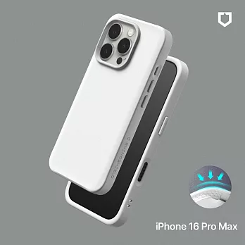 犀牛盾 iPhone 16 Pro Max(6.9吋) SolidX 強化吸震緩衝防摔手機殼- 經典白