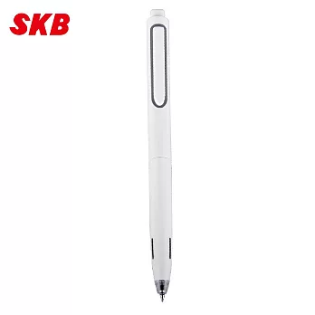 SKB G-4001 時空旅人鋼珠筆 白桿黑芯