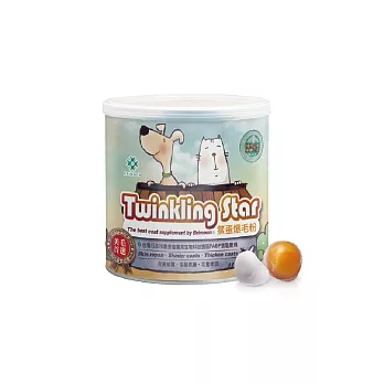 【Twinkling Star】鱉蛋爆毛粉200Gx1罐入(犬貓通用/皮毛保健/寵物營養補充)