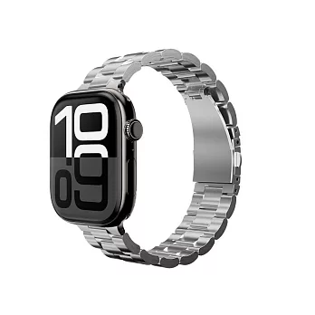 MAGEASY Noble 不鏽鋼鏈錶環 for Apple Watch 44/45/46/49mm 銀色