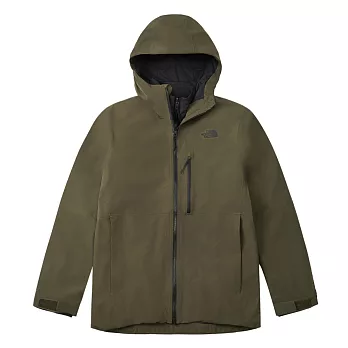 The North Face M NORTH TABLE DOWN TRICLIMATE JACKET - A 男兩件式外套-NF0A83SL4WC 2XL 綠色