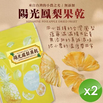 【cammie】陽光鳳梨果乾-素食可(全素-20g/包)x2包