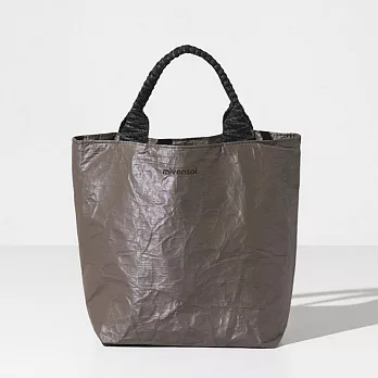 Miyansol韓國皺皺兩用迷你托特包 G芝麻灰