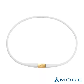 &MORE愛迪莫 Pulsation 脈動能量項鍊 (限量金色款)  M  白色