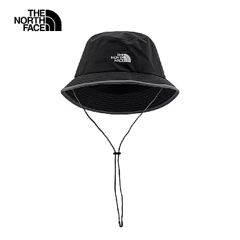 The North Face ANTORA RAIN BUCKETFQ 防潑水 男女 漁夫帽-NF0A8A29WOO L-XL 黑色
