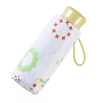 【RAINSTORY】繽紛幾何抗UV手開迷你口袋傘