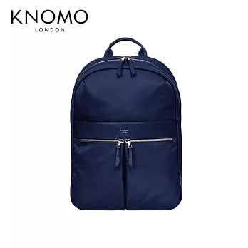 【KNOMO】 BEAUCHAMP 時尚英倫15吋城市後背包-海軍藍 海軍藍