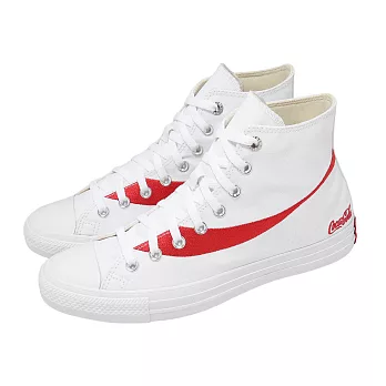 Converse 休閒鞋 All Star HI 男鞋 女鞋 白 紅 可口可樂聯名 帆布鞋 A18434C 23.5cm WHITE/RED