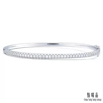 【點睛品】75分 鑽之頌 18K金鑽石手鐲