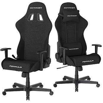 Dxracer  方程式 電競賽車椅 (布面素黑) 小型座椅 DXF003
