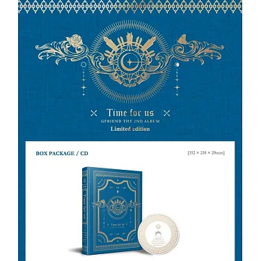博客來-GFRIEND - VOL.2 [TIME FOR US] 正規二輯限量版(韓國進口版)