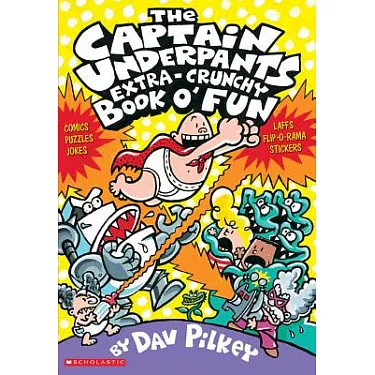 博客來-The Captain Underpants Extra-crunchy Book O' Fun