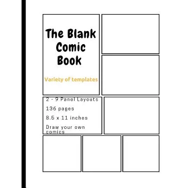 New Blank Comic Book