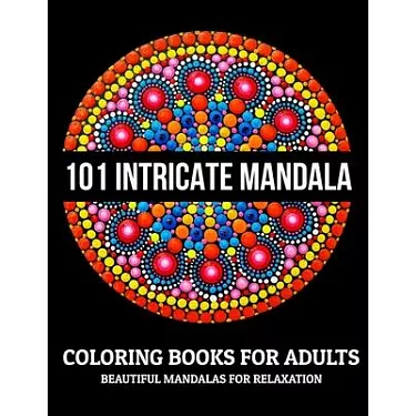 Mandalas Coloring Books for Adults Relaxation: Stress Relieving