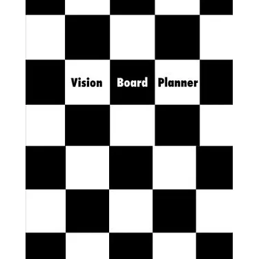 博客來-Vision Board Planner: Goal Setting, Visualization, Monthly Or Year  Journal Book