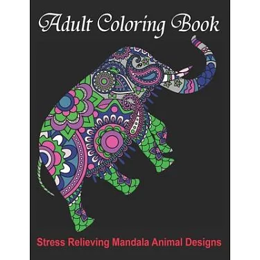 Animals Adult Coloring Book: Animals Adult Coloring Book: Inspired