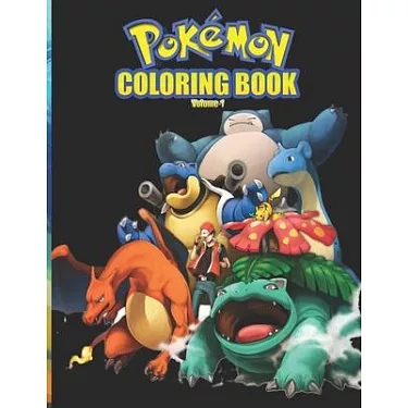 Pokemon Coloring Book: Fun Coloring Pages Featuring Your Favorite