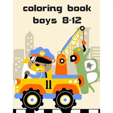 Coloring Books For Kids Ages 8-12 : Baby Cute Animals Design and Pets  Coloring Pages for boys, girls, Children 