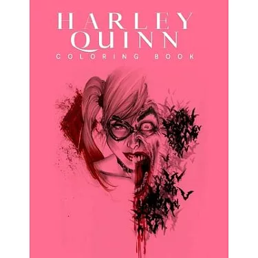 博客來-Harley Quinn Coloring Book: Harley Quinn Coloring Book for Adults,  Activity Book, Great Starter Book with Fun, Easy, and Relaxing Coloring  Pages 