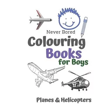 Boys Stuff: Coloring Book for Boys Ι Cute Cars, Trucks, Planes and