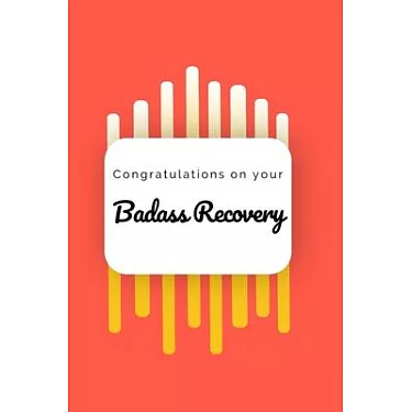 博客來 Congratulations on Your Badass Recovery Sobriety Gift  