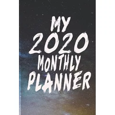 博客來-My 2020 Monthly Planner: (2020 Pretty Simple Month planner, Notes,6x9,  Matte, 30 pages )