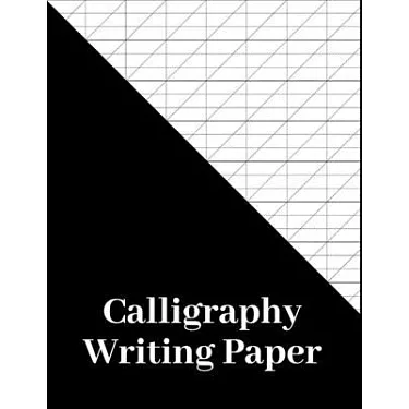Calligraphy Paper: 150 large sheet pad, perfect calligraphy
