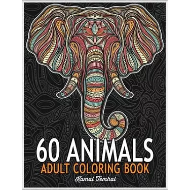 Adult Coloring Book: Stress Relieving Designs Animals, Mandalas