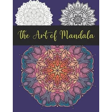 Large Print Mandalas Adult Coloring Book: Big, Beautiful and