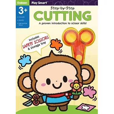 Cutting Practice: Scissor skills for preschoolers to kindergarteners ages 3  to 5, cut and paste workbook with 100 pages. 
