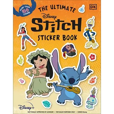 The Ultimate Disney Stitch Sticker Book - (ultimate Sticker Book