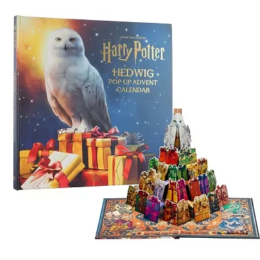 博客來-哈利波特：嘿美聖誕倒數月曆立體書Harry Potter: Hedwig Pop-Up Advent Calendar