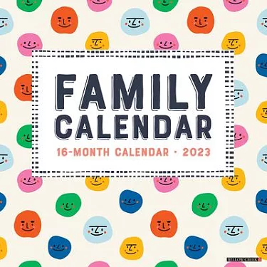 博客來-Family Planner 2023 Wall Calendar