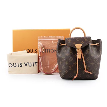 Louis Vuitton M45502 MONTSOURIS BB Brown Leather ref.443313 - Joli