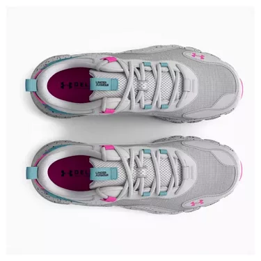 Tenis Under Armour Dama Charged Verssert Spkle 3025751 106 Gris Multicolor