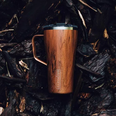 BruMate Toddy XL 32 oz Walnut BPA Free Vacuum Insulated Mug