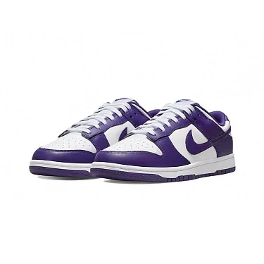 博客來-Nike Dunk Low Court Purple 白紫DD1391-104 US8 白紫