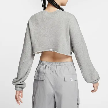 博客來-NIKE AS W NSW DANCE OS SHRUG 女長袖上衣-灰-FV7510063 2XL 灰色
