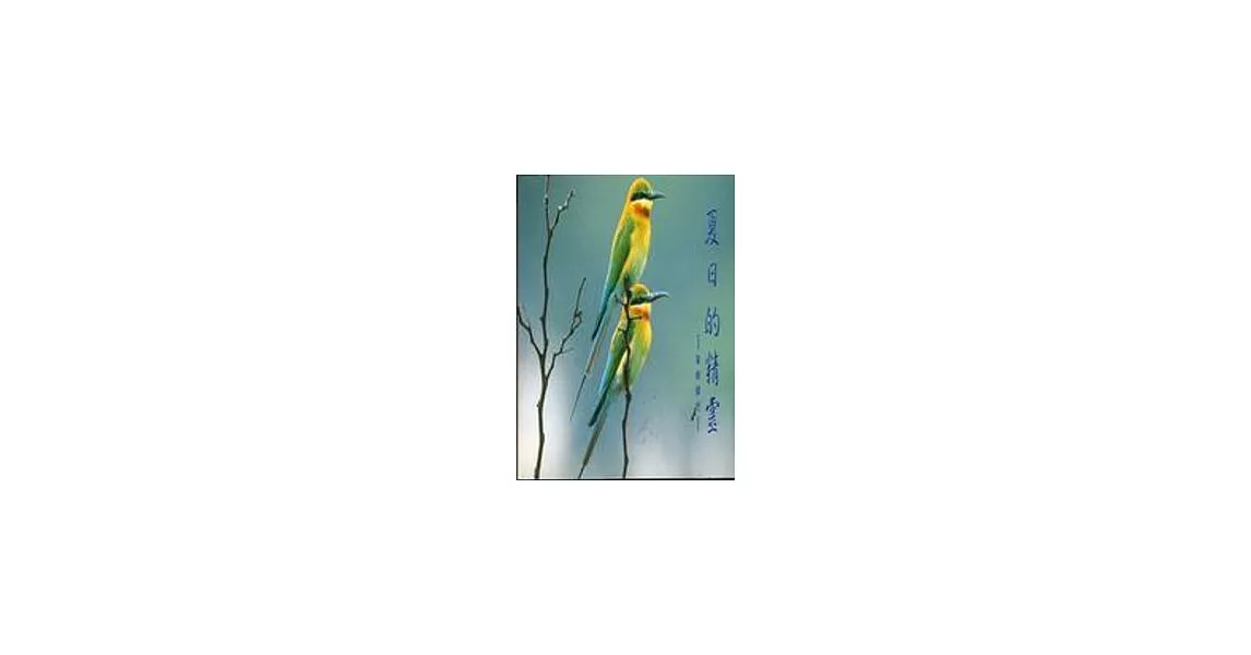 夏日的精靈-栗喉蜂虎簡冊 | 拾書所