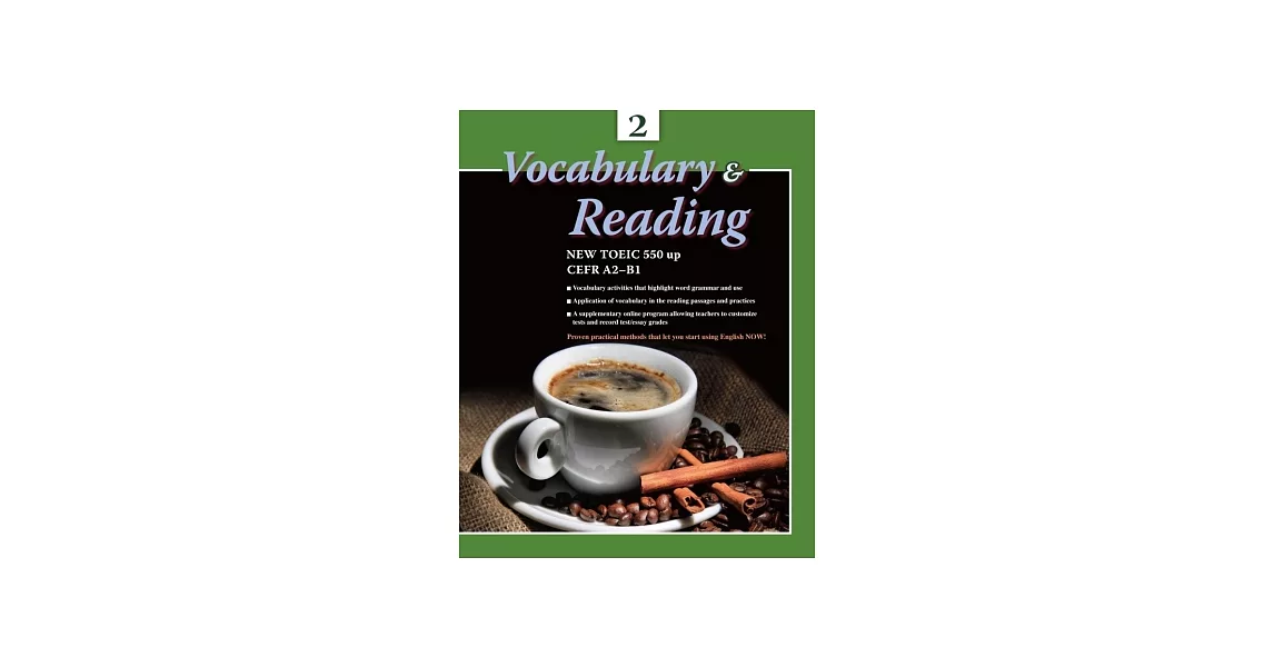 大專用書：Vocabulary & Reading 2 (書+CD)