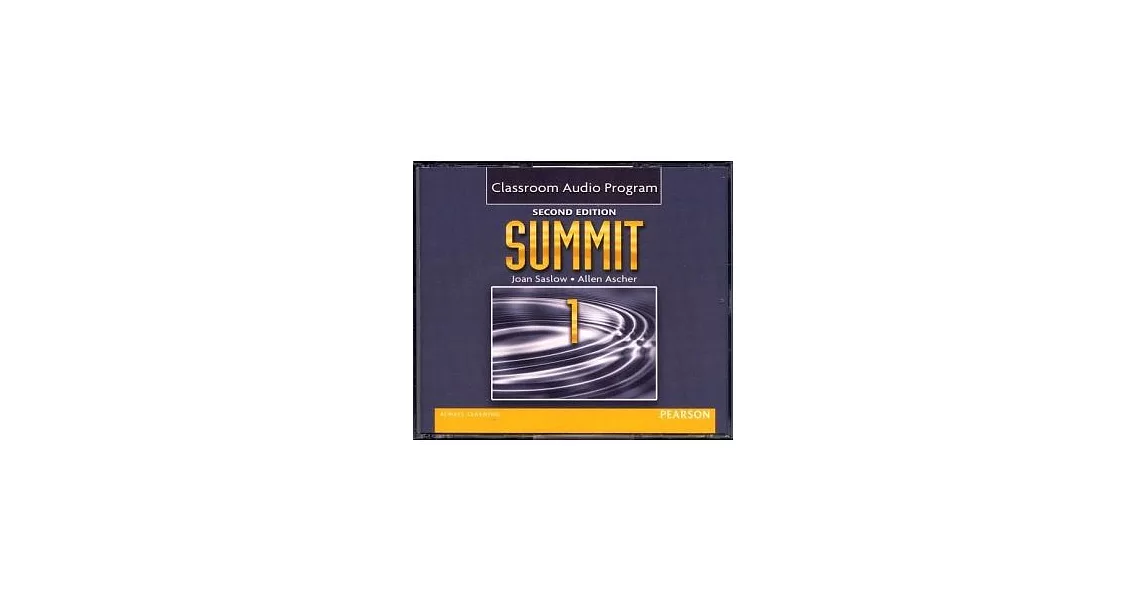 Summit 2/e (1) Classroom Audio Program(Audio CDs/5片)