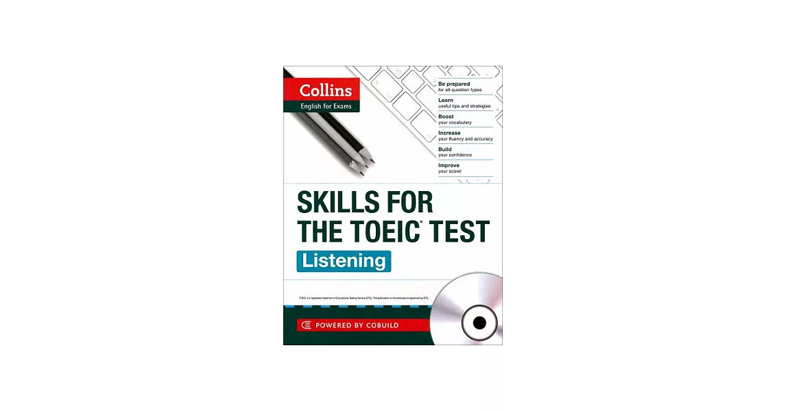 Collins-Skills for the TOEIC Test：Listening with MP3 CD/1片 | 拾書所