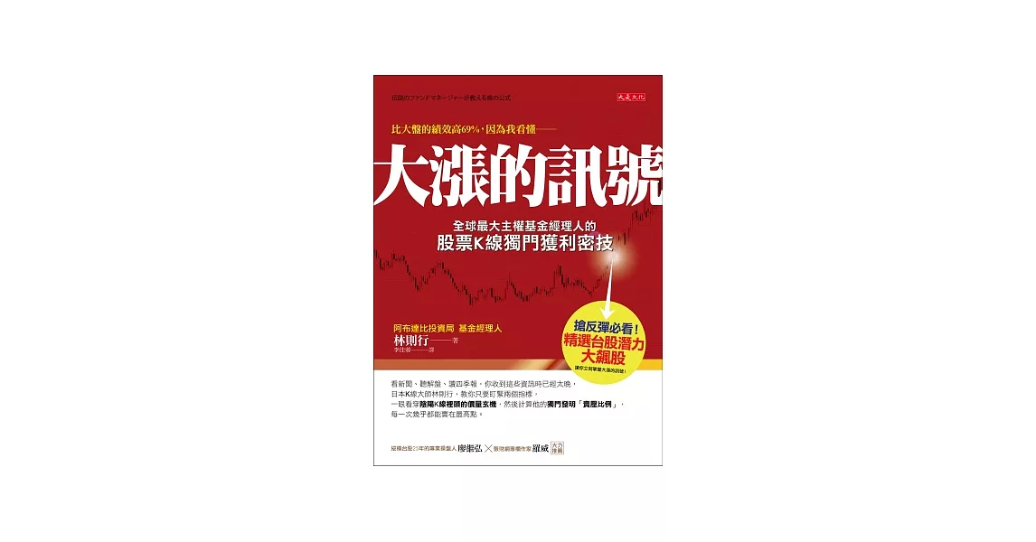 大漲的訊號：全球最大主權基金經理人的股票K線獨門獲利密技