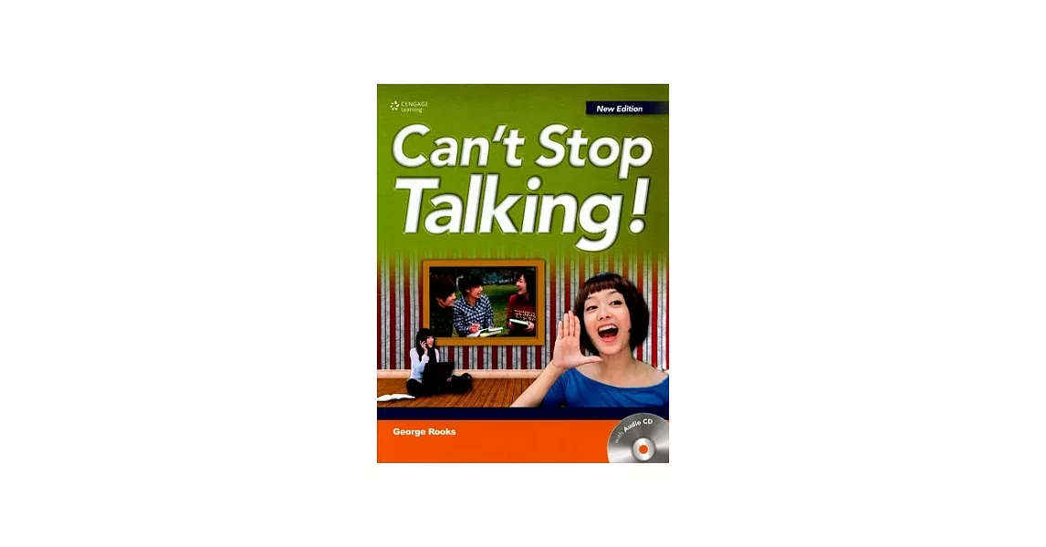Can’t Stop Talking! New Ed. with Audio CD/1片
