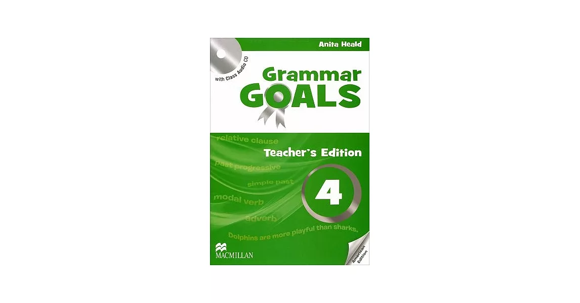 American Grammar Goals (4) Teacher’s Edition with Class Audio CD/1片 and Webcode