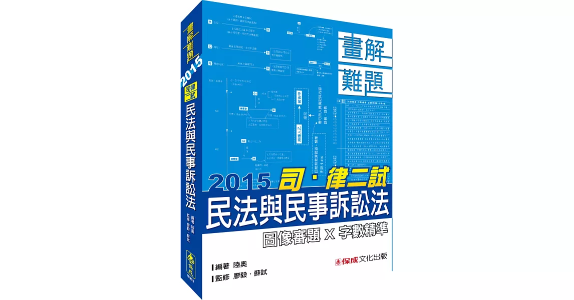 民法與民事訴訟法－畫解難題－2015司．律二試＜保成＞ | 拾書所