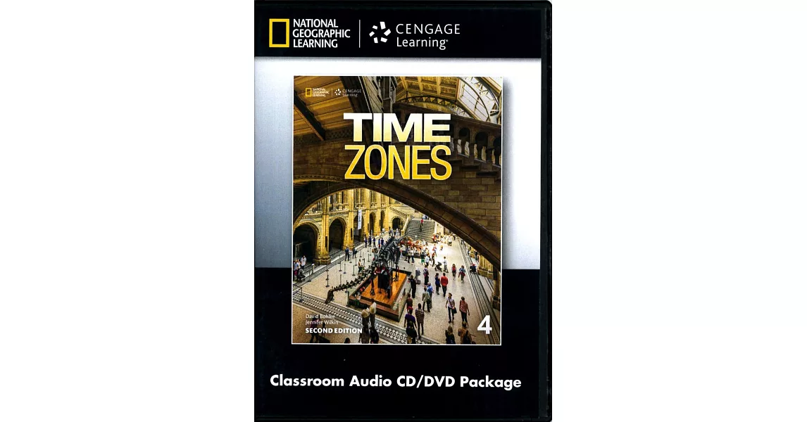 Time Zones 2/e (4) Classroom Audio CDs/3片 and DVD/1片 | 拾書所