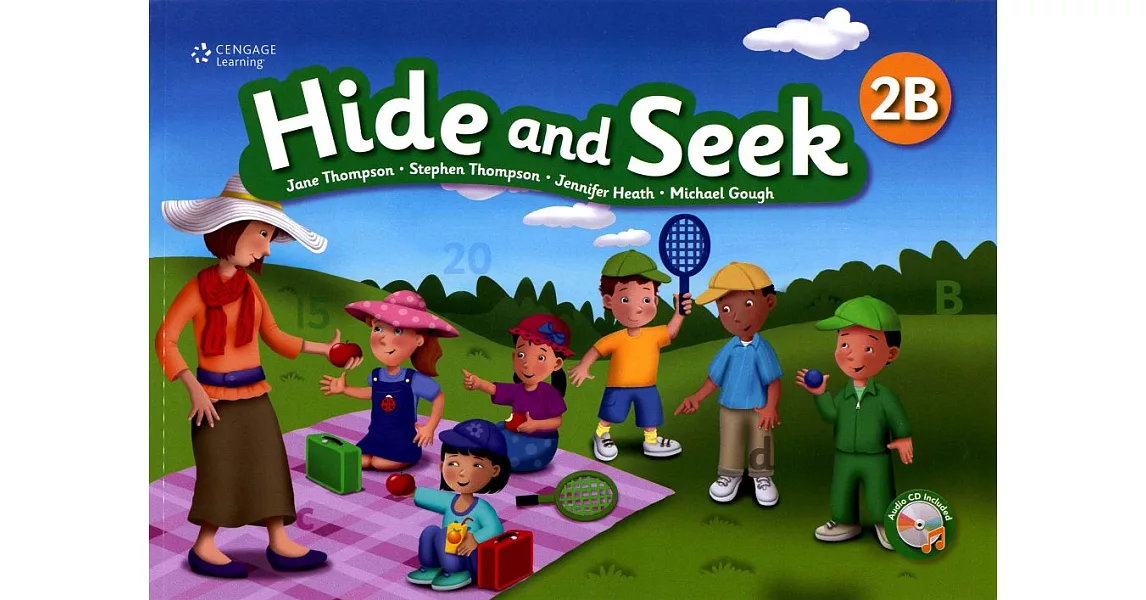 Hide and Seek (2B) with Activity Book and Audio CDs/2片